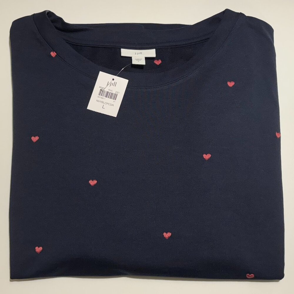 More Love Embroidered Sweatshirt